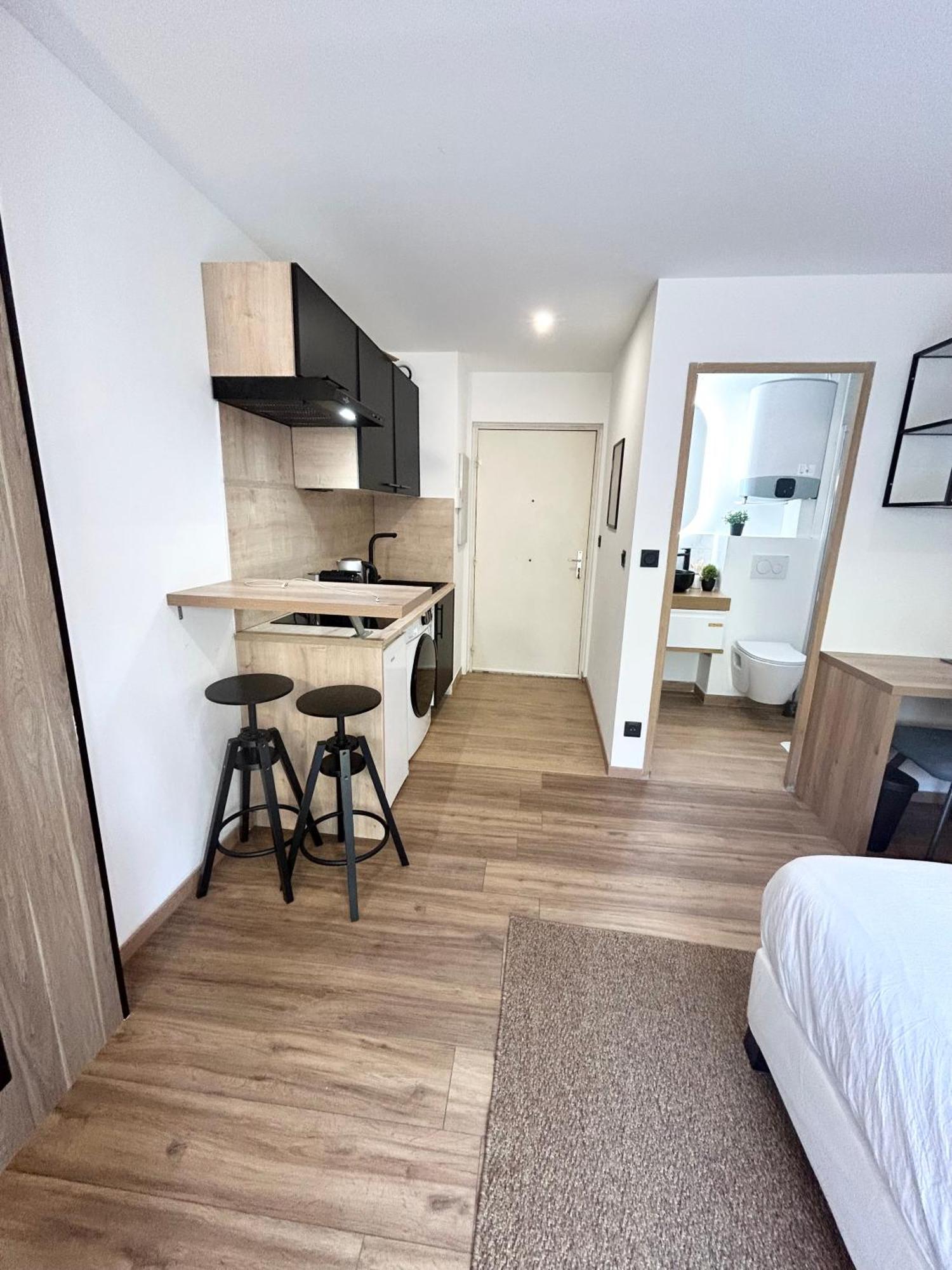 Studio 100M Gare Part-Dieu/Terrasse/Parking Prive Lyon Exteriör bild
